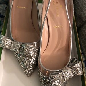 Kate Spade Silver Pumps